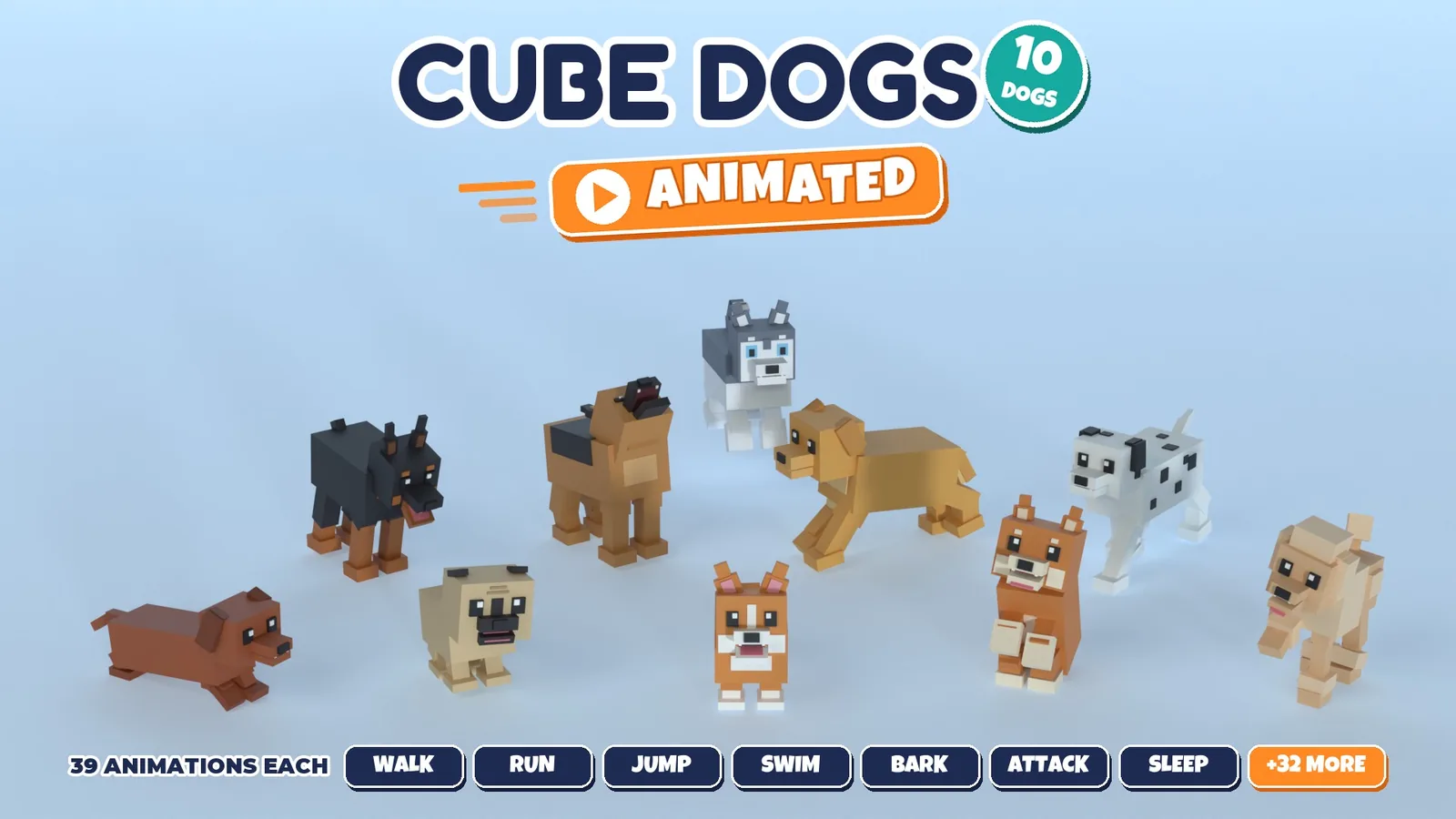 Cube Dogs
