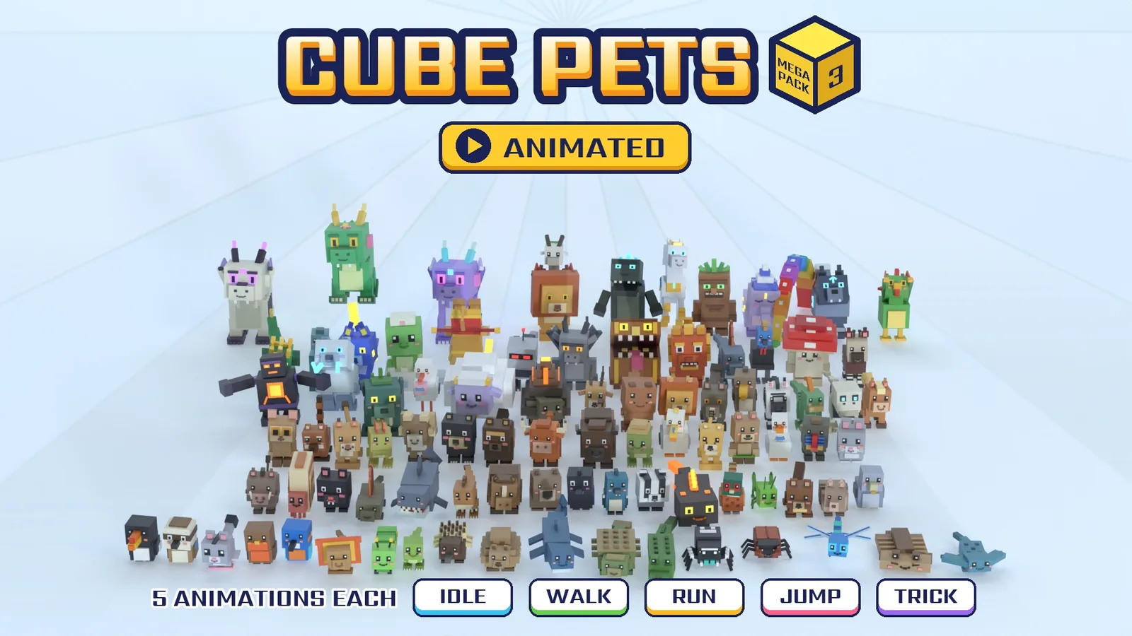 Cube Pets Mega Pack 3