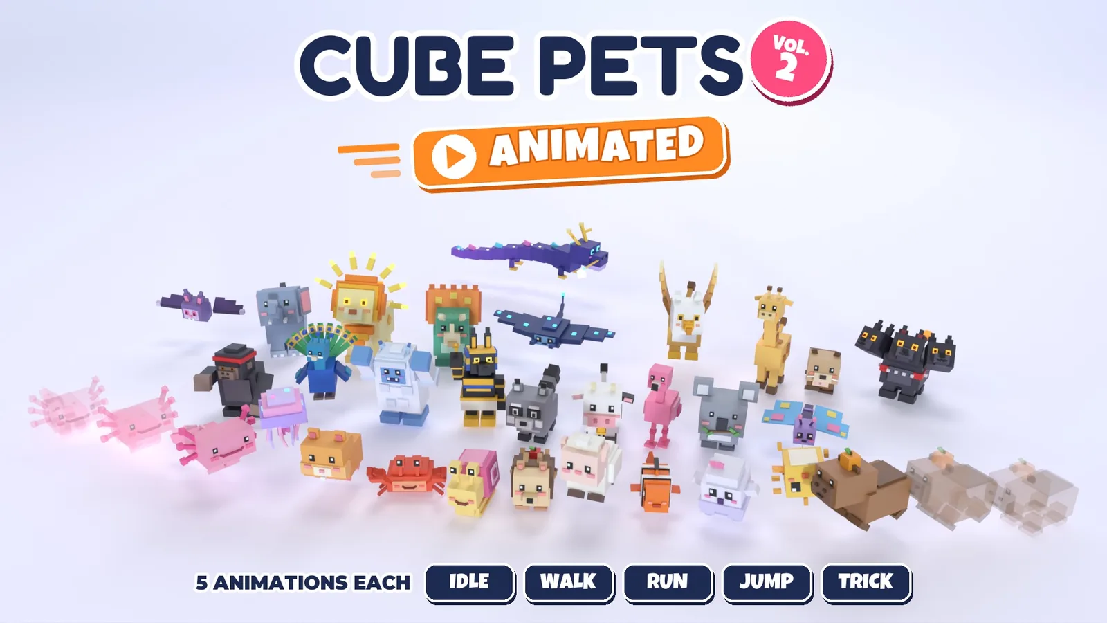 Cube Pets Pack 2