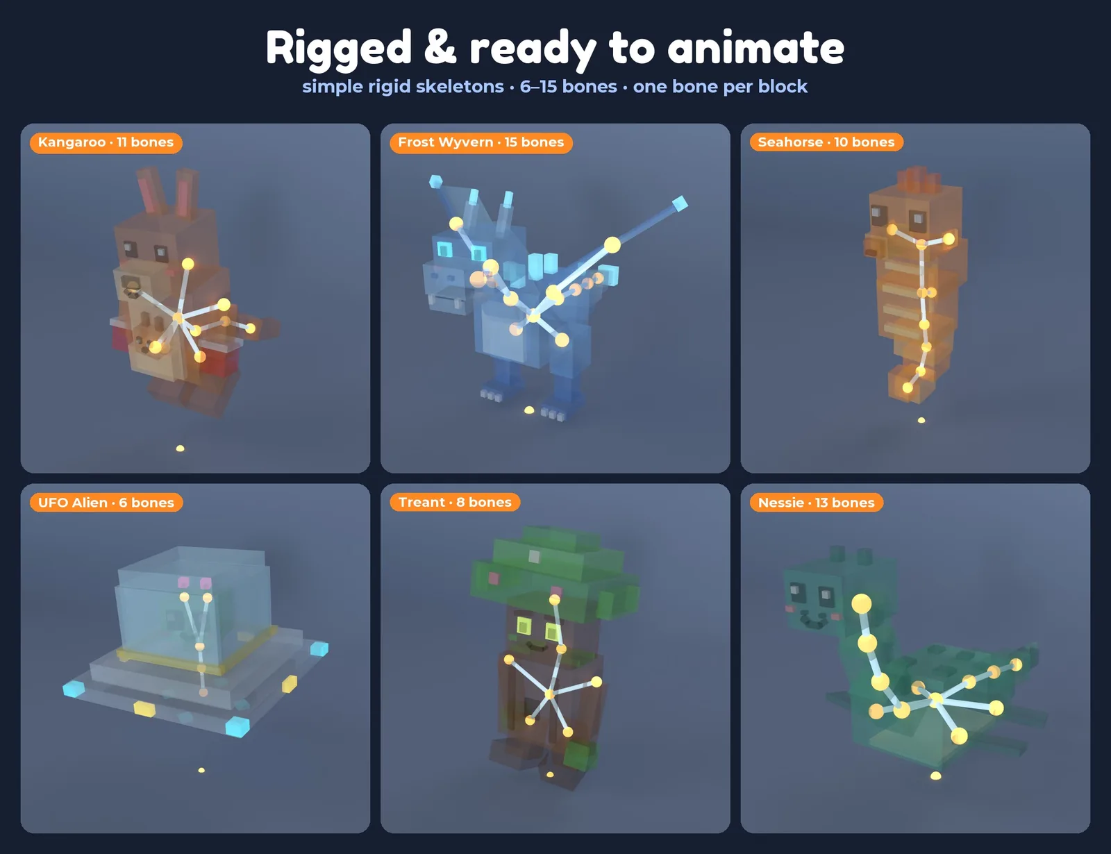 Simple rigid skeletons