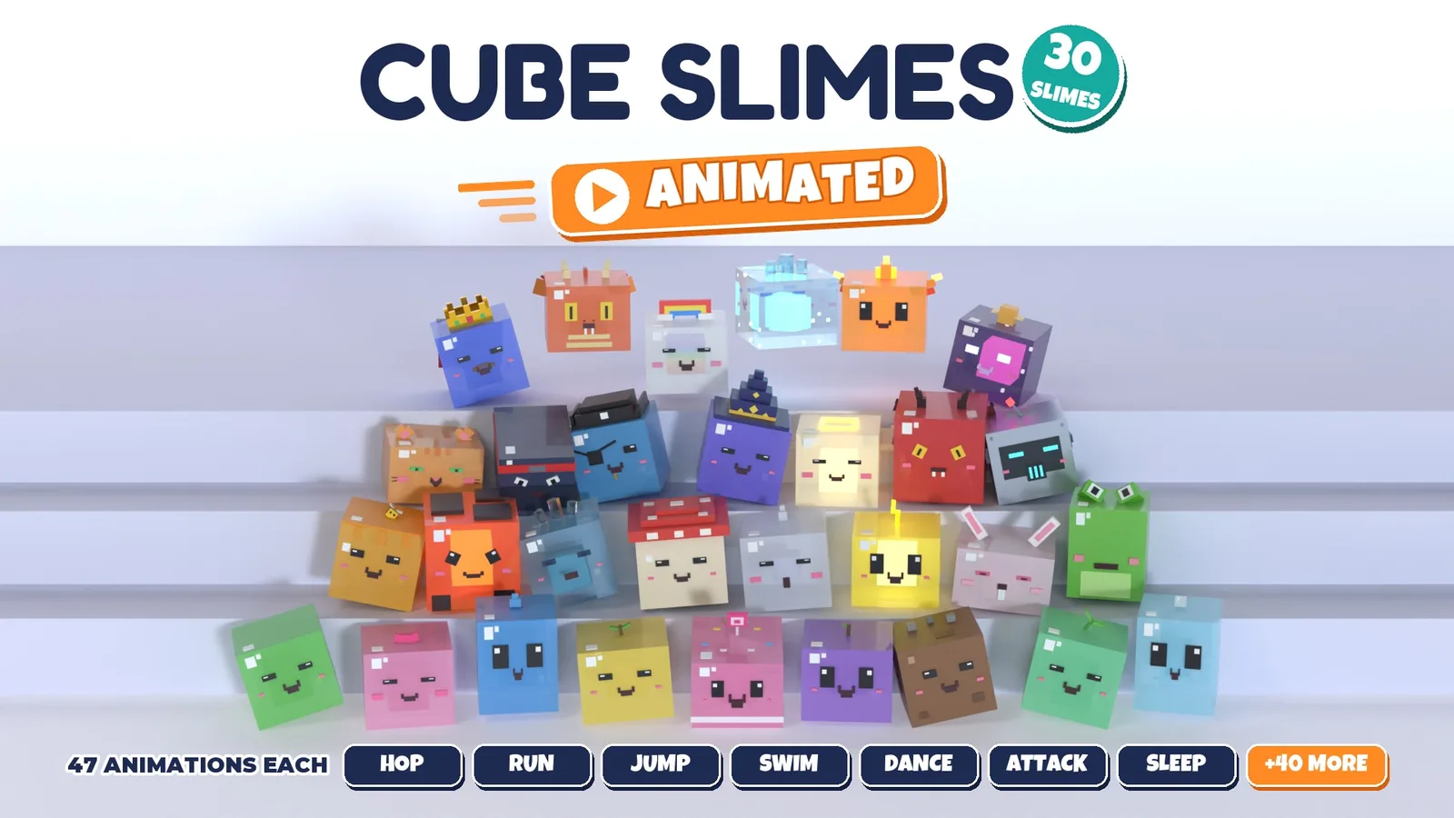 Cube Slimes