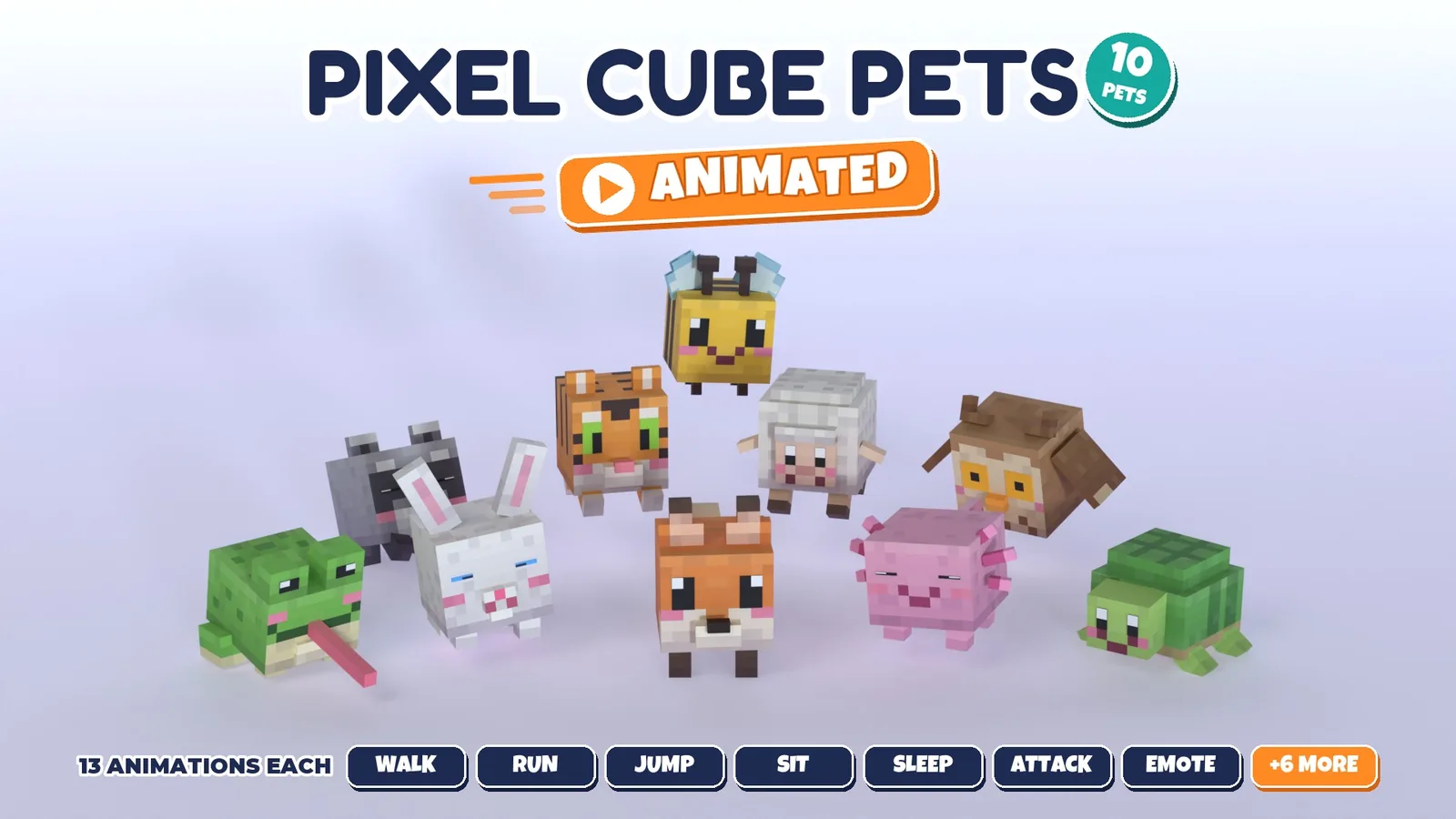 Pixel Cube Pets